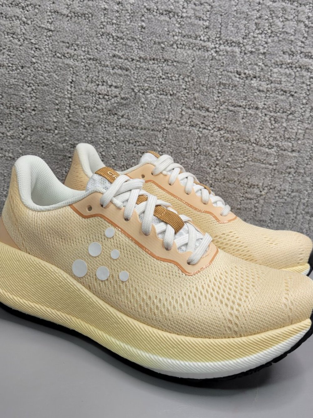 Craft Sportwear Pacer 2 Womens Size US 7 Taupe PX Foam Lightweight Running Shoes - Picture 14 of 14